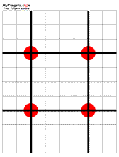 Grid dot target