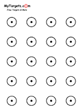 small circle targets