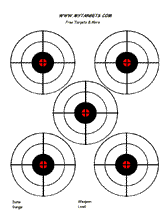 5 Bullseye Targets